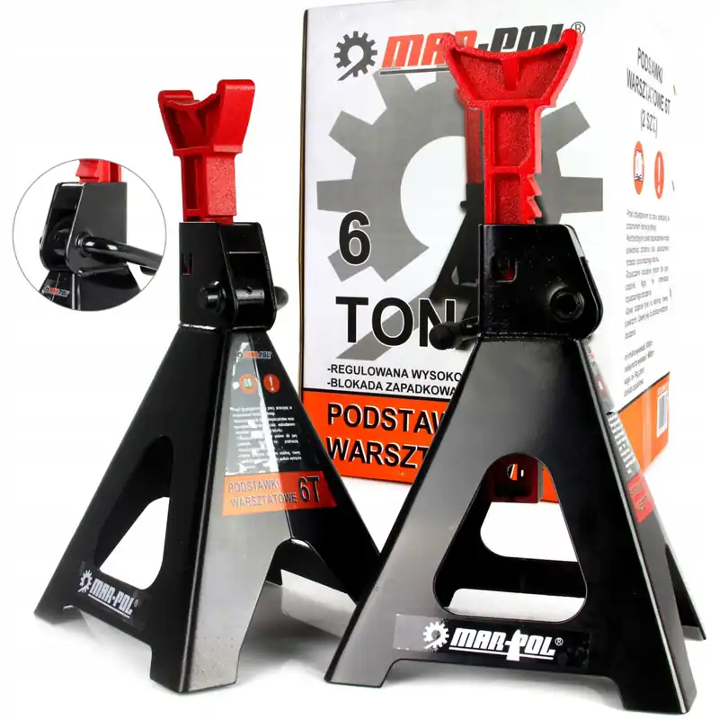 Kobyłki podstawki stojaki warsztatowe 6T ton MAR-POL Kup teraz