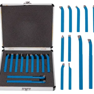 Komplet noży tokarskich frezy do tokarki toczenia zestaw 11el 8x8 FALON-TECH Zniżka