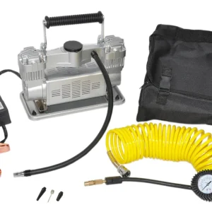 Kompresor sprężarka samochodowy dwutłokowy Titanium B Tylko dziś