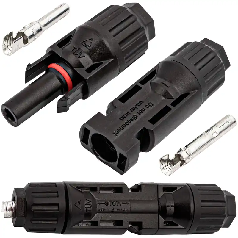 Konektor na kabel MC4 zestaw złączy szeregowych z pinami Super okazja