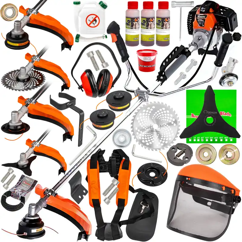 Kosa spalinowa podkaszarka RQ 580 + 3x olej 5.2 kM DEMON Tani