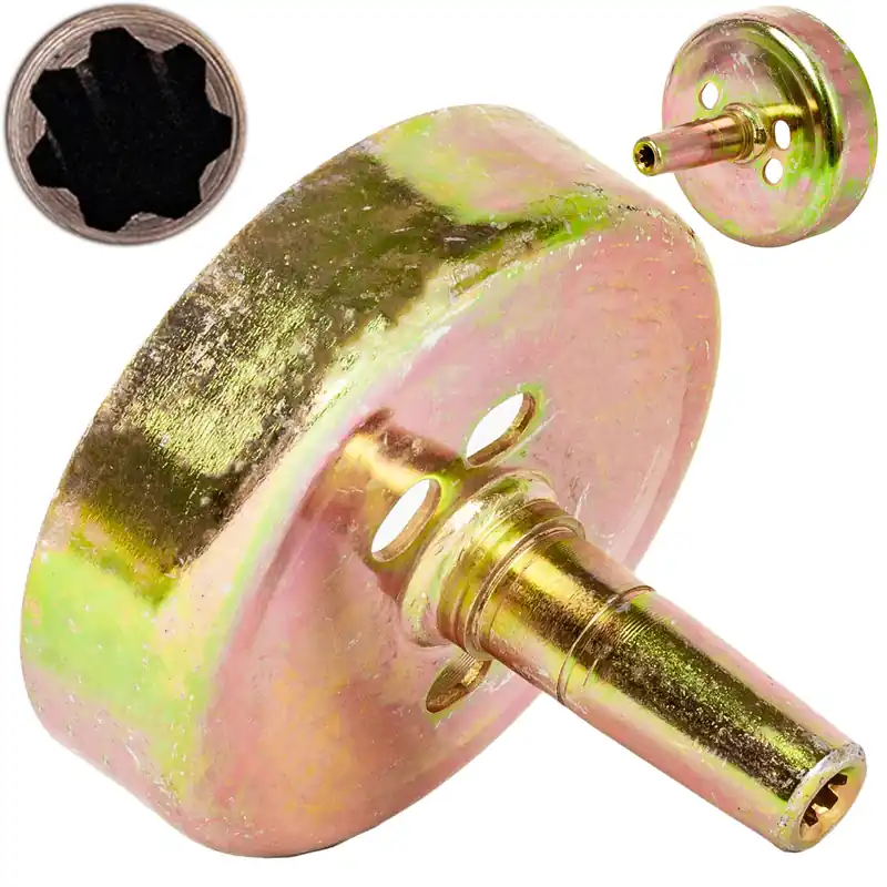 Ostatnie sztuki Kosz bęben korpus sprzęgła 7 frezów do kosy spalinowej