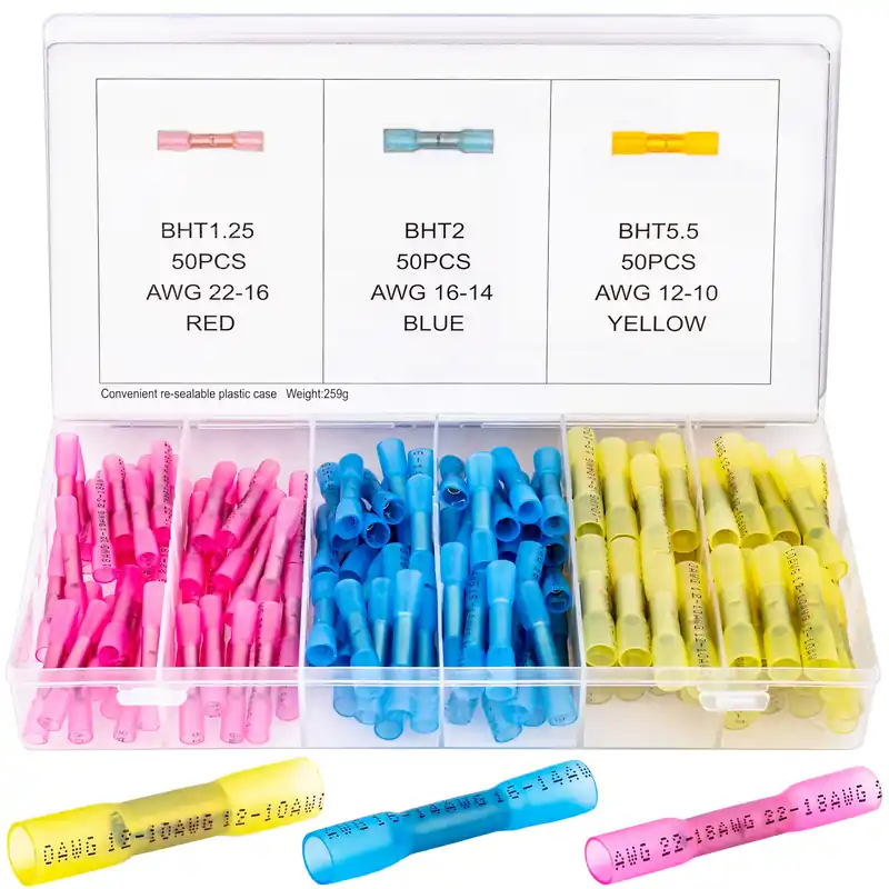 Tani Koszulki lutownicze termokurczliwe 150 sztuk FORSAGE