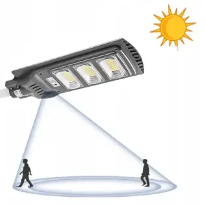 Wyjątkowa oferta Lampa solarna uliczna JOCKER LED 120W 12000mAh VOLT POLSKA