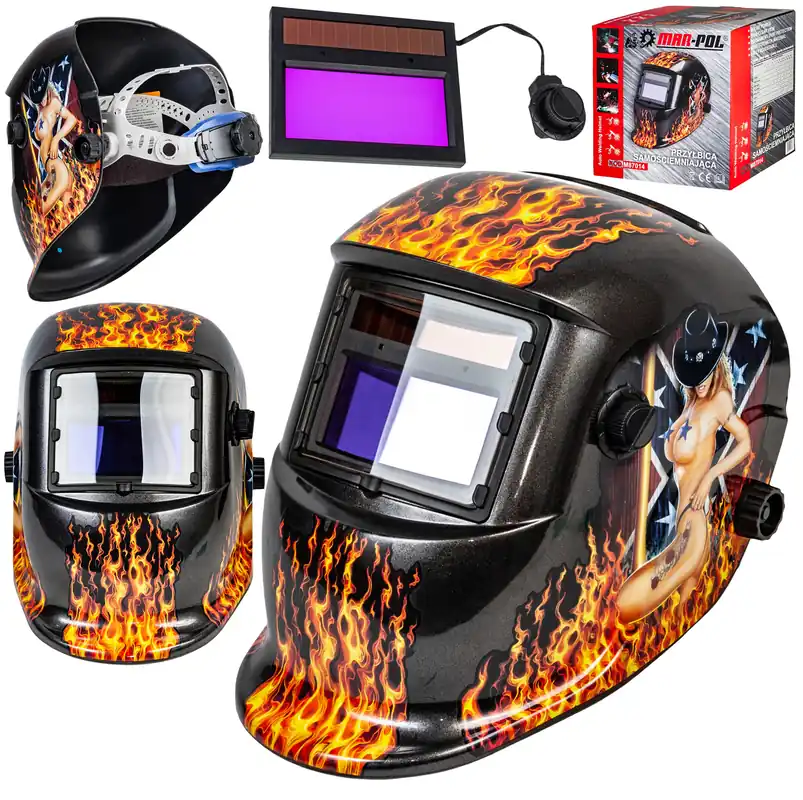 Maska spawalnicza przyłbica samościemniająca Blondyna MAR-POL Wyprzedaż