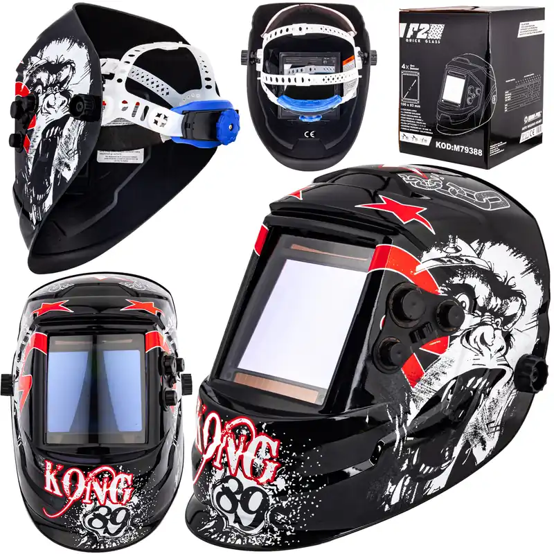 Maska spawalnicza przyłbica samościemniająca F2 QUICK GLASS MAR-POL Wyjątkowa oferta