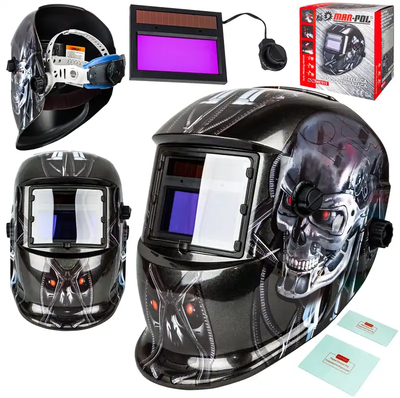 Maska spawalnicza przyłbica samościemniająca Terminator MAR-POL Oferta