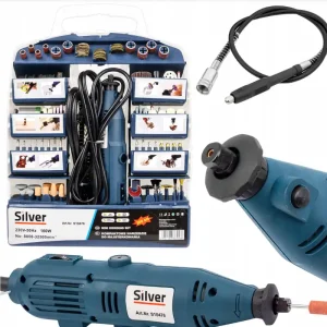 Mini szlifierka drill multiszlifierka wielofunkcyjna frezarka 160w 300 el SILVER Oferta czasowa