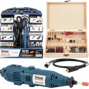 Zamów teraz Mini szlifierka drill multiszlifierka wielofunkcyjna frezarka 160w 400 el SILVER