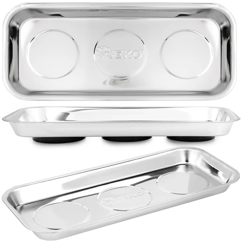 Darmowa dostawa Miska magnetyczna warsztatowa prostokątna 358x158 GEKO