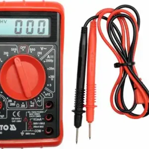 Łatwy zwrot Multimetr / miernik cyfrowy, uniwersalny YATO