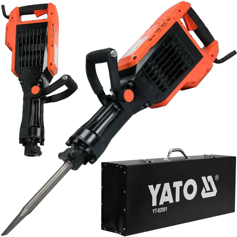 Zniżka Młot wyburzeniowy mocny 65J HEX30 chłodzony olejem YT-82001 YATO