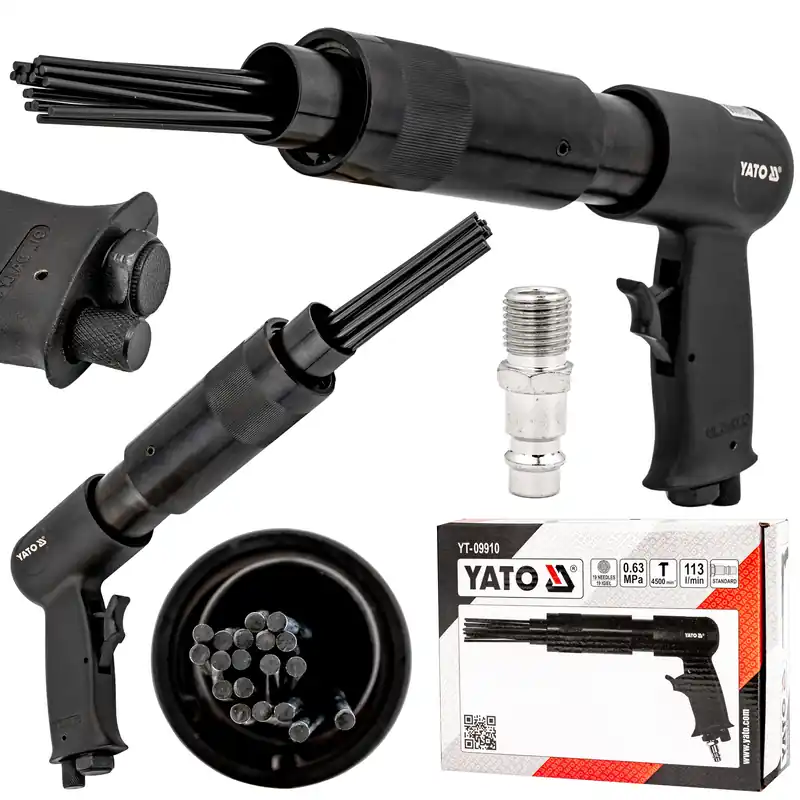 Młotek igłowy pneumatyczny YATO Oferta limitowana