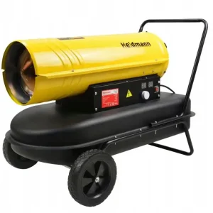 Nagrzewnica olejowa dmuchawa 25kW z termostatem HEIDMANN Nowość