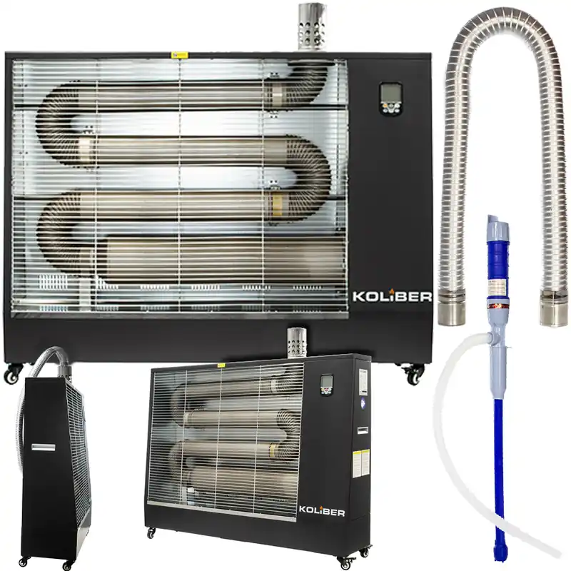 Nowy Nagrzewnica olejowa na podczerwień grzejnik webasto16kW KOLIBER