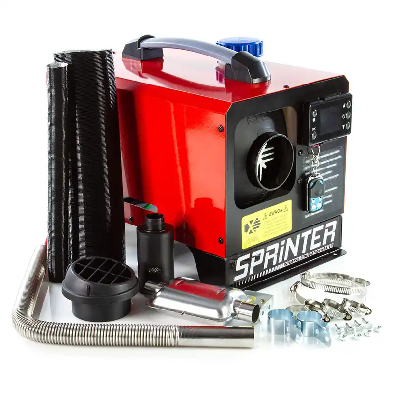 Najlepsza cena Nagrzewnica olejowa spalinowa dmuchawa nagrzewanie postojowe webasto pilot 9Kw MAR-POL