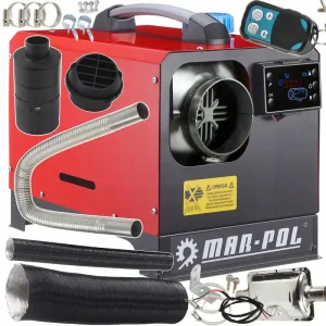 Ekspresowa dostawa Nagrzewnica spalinowa dmuchawa olejowa webasto zamknięta komora spalania pilot 12kW MAR-POL