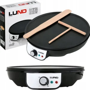 Taniej Naleśnikarka patelnia elektryczna do naleśników bez tłuszczu 30cm 1000w LUND YATO
