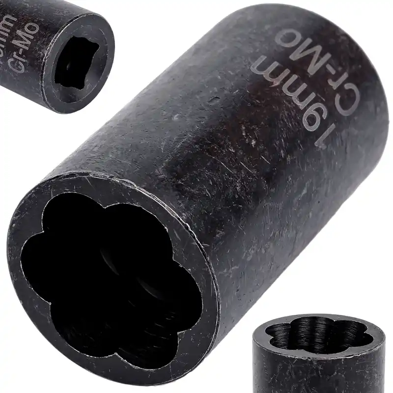 Cena promocyjna Nasadka do obrobionych uszkodzonych zerwanych śrub mocna crmo 1/2" 19mm FALON-TECH