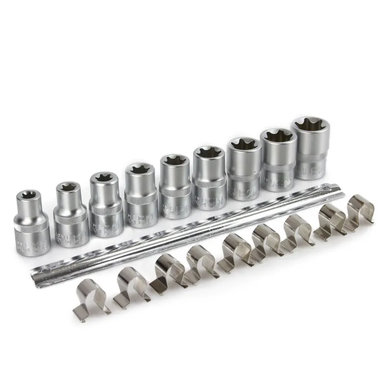 Tylko dziś Nasadki torx 10-24mm 1/2" klucze nasadowe 9 el MAR-POL