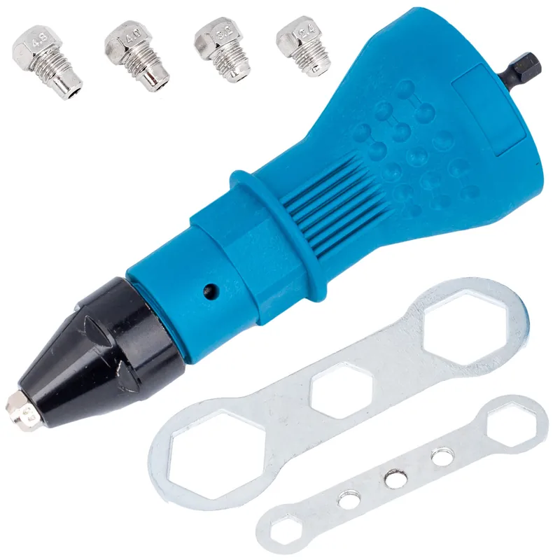 Wysoka jakość Nitownica do nitonakrętek adapter na wkrętarkę pod nity 2.4-4.8 mm FALON-TECH