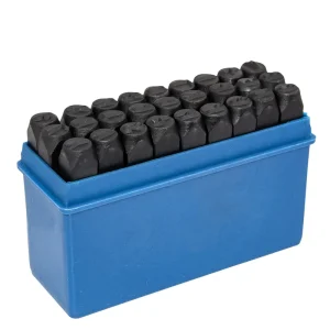 Numeratory znaczniki stemple wybijaki do metalu litery 10mm 27el. FALON-TECH Szybka wysyłka