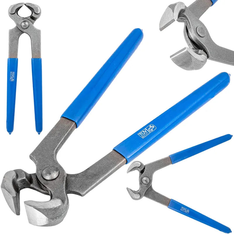 Dodaj do koszyka Obcęgi cęgi z izolowaną rączką zbrojarskie szczypce do gwoździ 200mm 8" GEKO