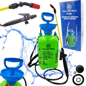 Wyprzedaż Opryskiwacz ciśnieniowy rozpylacz ogrodowy ręczny 5l sprayer długa lanca FALON-TECH