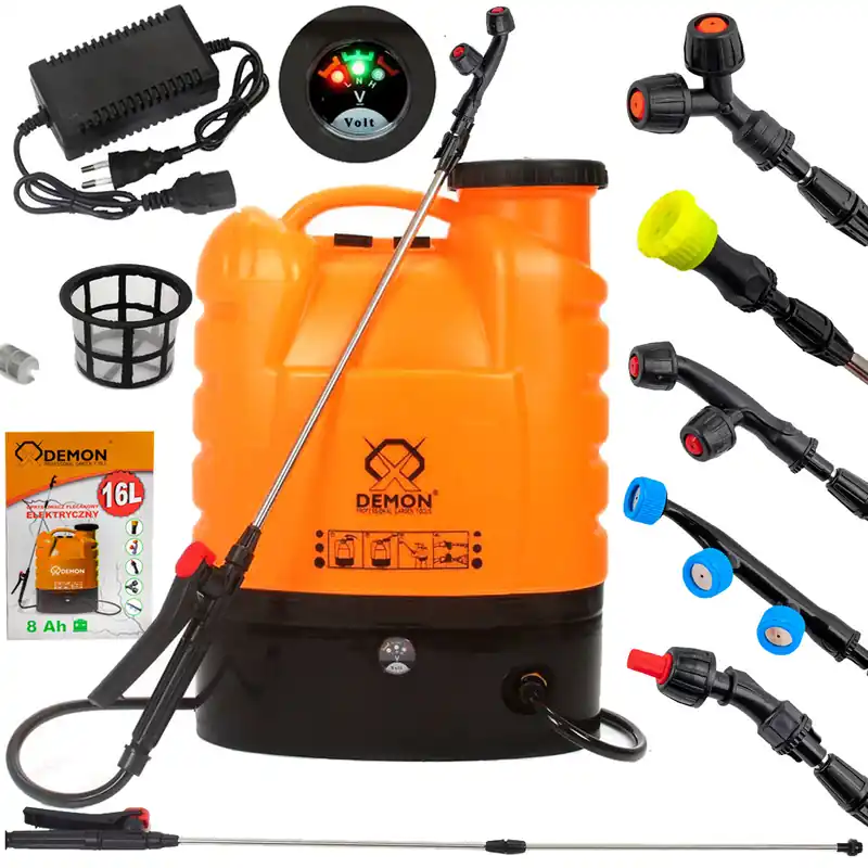 Opryskiwacz Elektryczny Plecakowy Akumulatorowy 16L DEMON Tylko do końca tygodnia