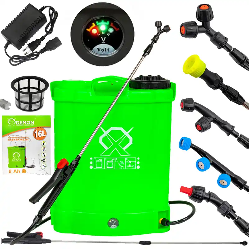 Opryskiwacz Elektryczny Plecakowy Akumulatorowy 16L M80202 DEMON Bezpieczne zakupy