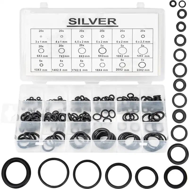 Hit cenowy Oringi gumki uszczelki gumowe olejoodporne 225 sztuk GEKO