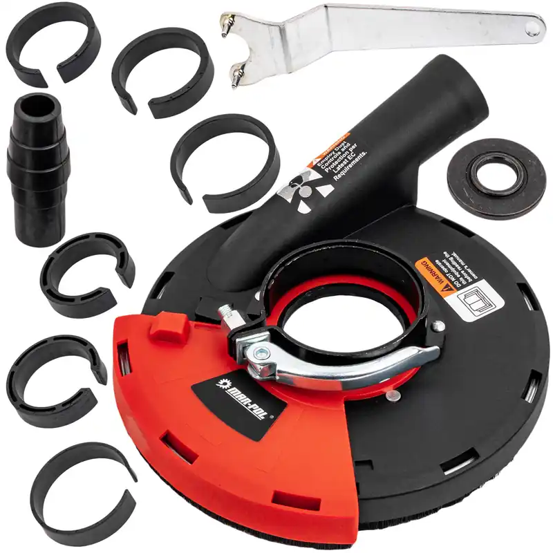 Ostatnia szansa Osłona przeciwpyłowa odsysająca do szlifierki 180-230 mm MAR-POL