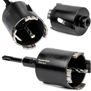 Otwornica diamentowa 68mm 4-segmentowa + adapter SDS-PLUS FALON-TECH Oferta
