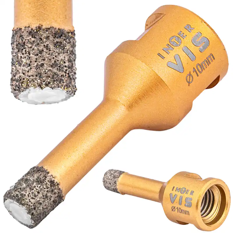 Ekspresowa dostawa Otwornica diamentowa do gresu, betonu i kamienia 10mm FALON-TECH