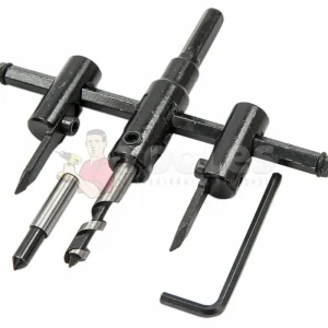 Otwornica nastawna do drewna i płyt gipsowych 30-120 mm GEKO Popularny