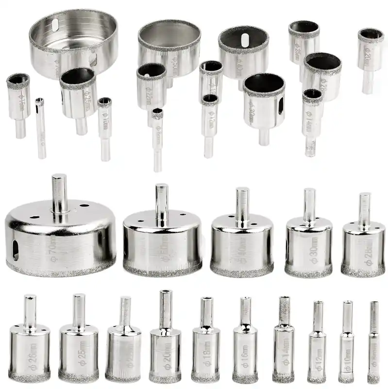 Hit cenowy Otwornice diamentowe do gresu płytek szkła 6-70mm FALON-TECH