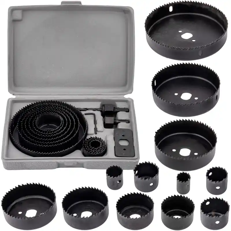 Wyprzedaż Otwornice do drewna koronkowe 16 sztuk GEKO