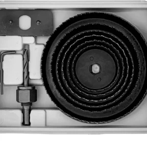 Otwornice do drewna koronkowe 51-102 mm 8 elementówGEKO Ekspresowa dostawa