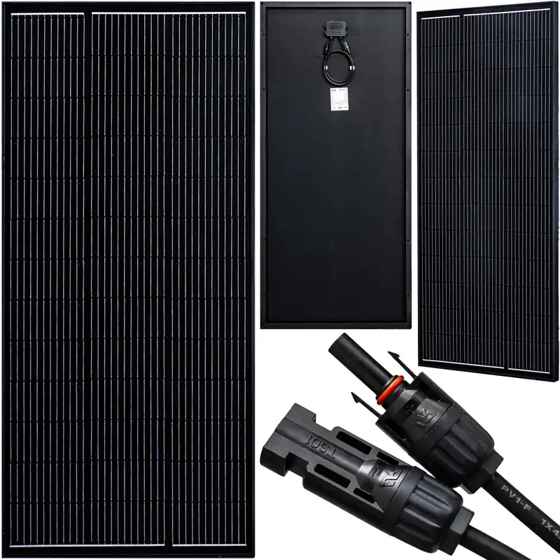 Obniżka ceny Panel solarny fotowoltaiczny monokrystaliczny wtyk MC4 bateria 12V 220WVOLT POLSKA