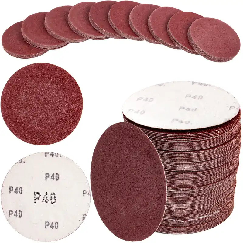 Papier ścierny na rzep krążek dysk 125mm P40 100szt SILVER Oferta czasowa