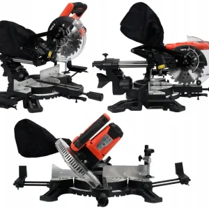 Cena promocyjna Pilarka ukośna ukosowa piła ukośnica 1500w z posuwem laser YT-82172 YATO