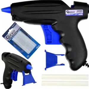 Pistolet do klejenia na gorąco 200W 11,2mm + kleje GEKO Oferta czasowa