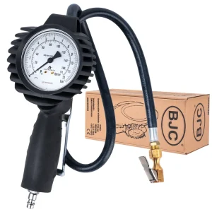 Pistolet do pompowania kół z manometrem 12 bar BJC Popularny