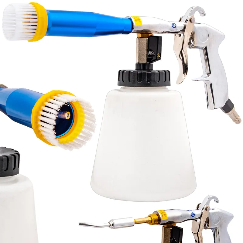 Bestseller Pistolet do prania mycia tapicerki auta Tornador pianownica (stalowa) FALON-TECH