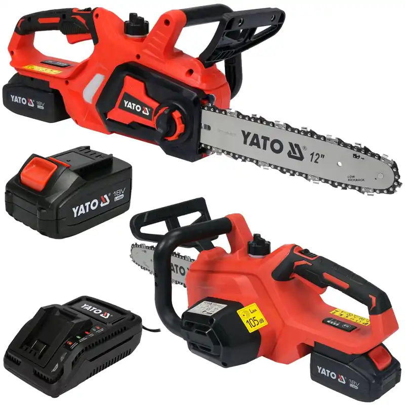 Kup online Piła akumulatorowa pilarka łańcuchowa ładowarka 12" 18v 4Ah YT-828137 YATO