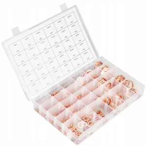 Darmowa dostawa Podkładki miedziane uszczelki 580 sztuk GEKO