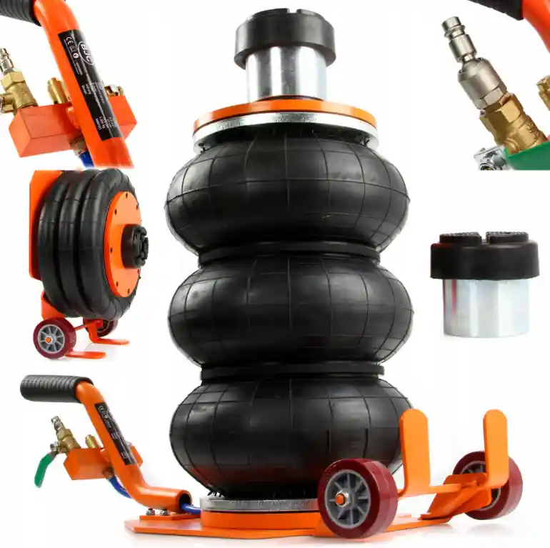 Super okazja Podnośni poduszkowy pneumatyczny 3,5T bałwanek BJC