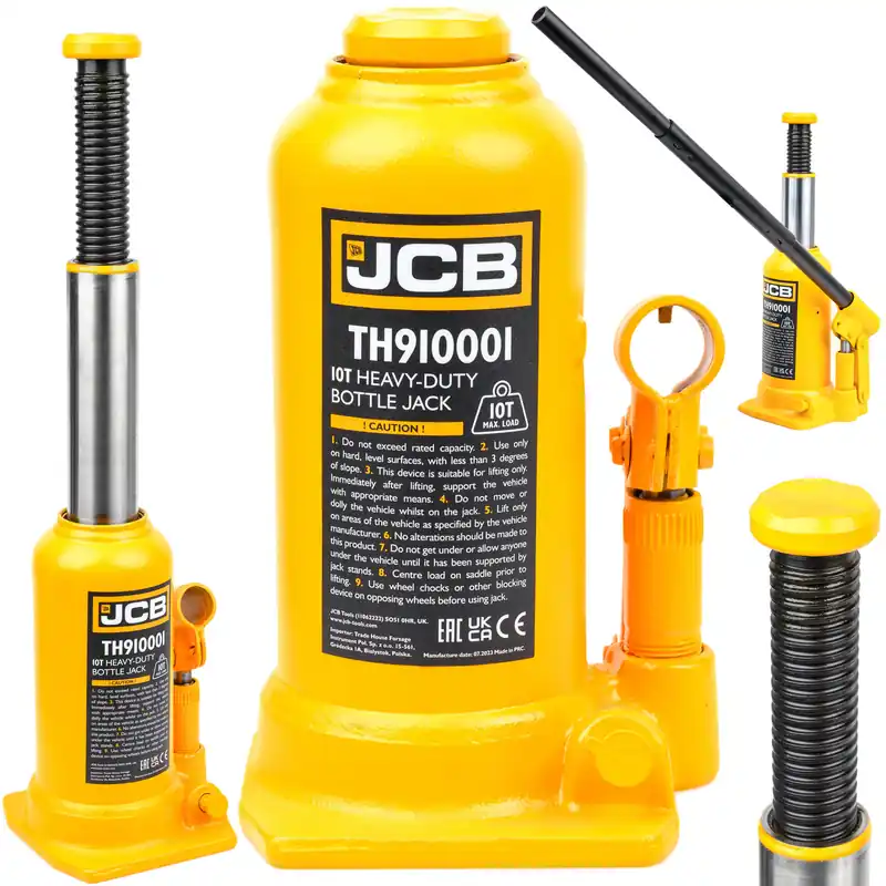 Wysoka jakość Podnośnik hydrauliczny słupkowy butelkowy maszynowy samochodowy lewarek 10T JCB
