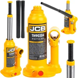 Popularny Podnośnik hydrauliczny słupkowy butelkowy maszynowy samochodowy lewarek 2T JCB