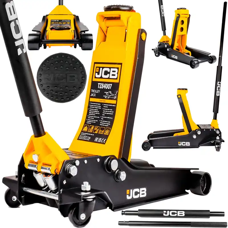 Kup teraz Podnośnik samochodowy hydrauliczny żaba 3 tony niskoprofilowy solidny JCB